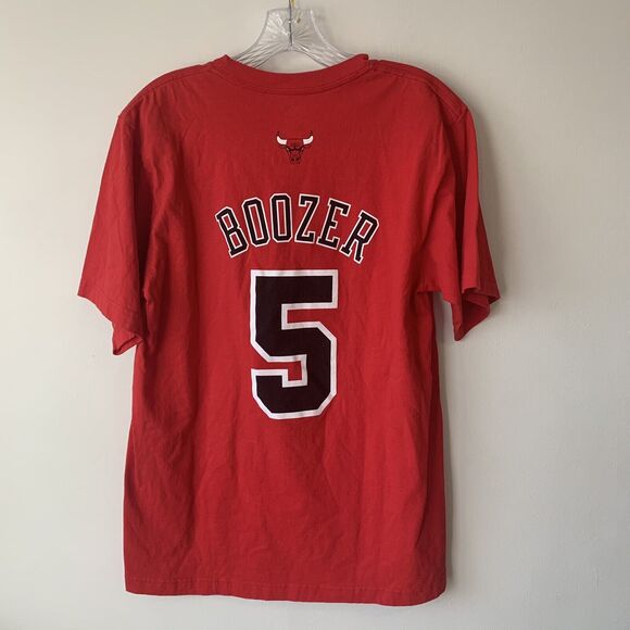 Authentic Carlos Boozer Chicago Bulls Adidas NBA Shirt Mens MEDIUM - Picture 6 of 6
